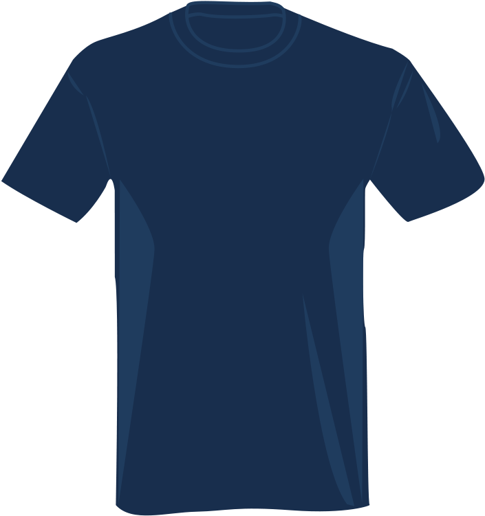 Navy Blue Shirt Clipart (800x800), Png Download