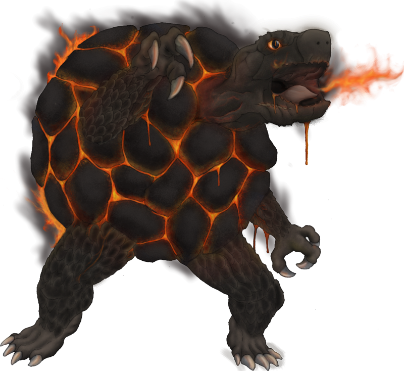 Pokemon Mega Golem Fire Is A Fictional Character Of - Golem Along Form Pokemon (800x734), Png Download