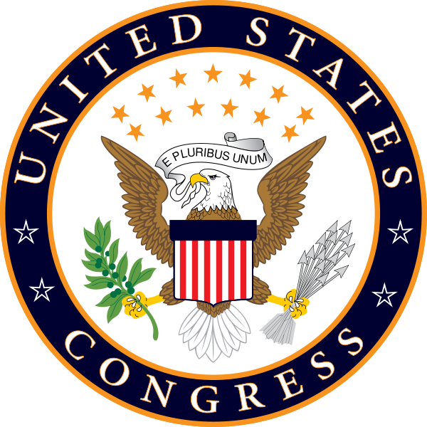 The Trailer Pretty Much Straight Away Starts With Informing - United States Congress Seal (600x600), Png Download