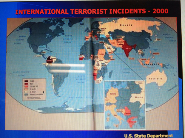 Notorious Osama Bin Laden - Map (619x583), Png Download