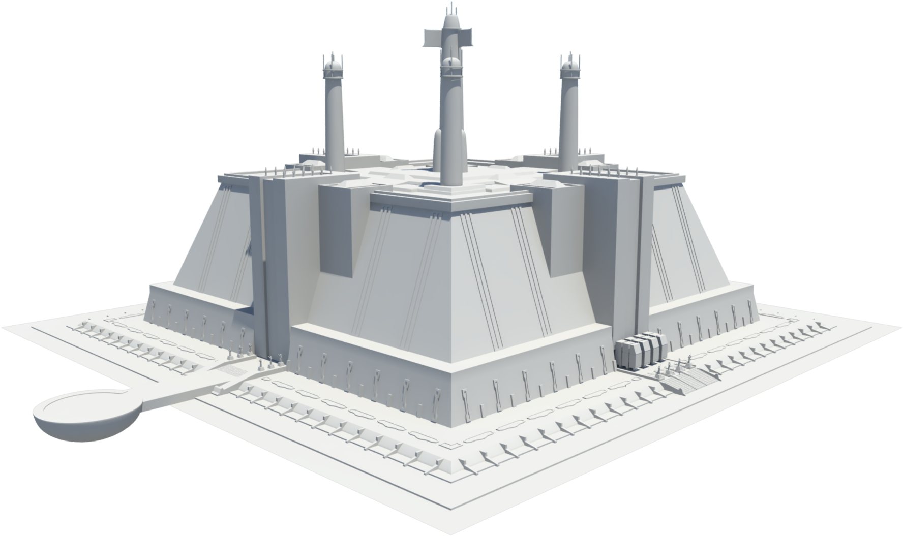 I Think I'm Done With The Jedi Temple Modelling, Here - Portable Network Graphics (1920x1080), Png Download