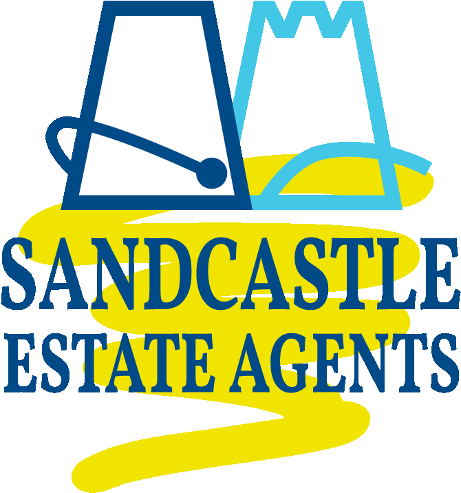 Sand Castle Logo - 10in X 3in Polka Dots Restrooms For Customer Use Only (800x800), Png Download