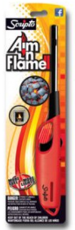 Scripto Aim'n Flame Ii Torch Flame Wind Resistant Lighter - Scripto Aim 'n Flame Ii Multi-purpose Lighter (736x460), Png Download