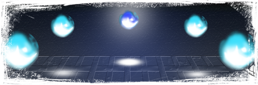 There Are Orbs In Hanna's Room, Arranged In A Circle - Earth (820x273), Png Download