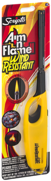 Scripto Aim 'n Flame Ii Wind Resistant Lighter (400x400), Png Download