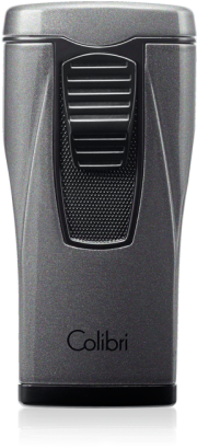 Colibri Monaco Lighter Metallic Charcoal With Triple-jet - Lighter (500x500), Png Download