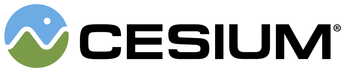 Cesium Js (1189x300), Png Download