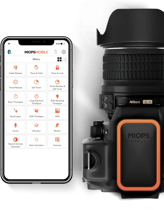 Miops Mobile Remote - Motion Sensor For Shutter Release (562x719), Png Download