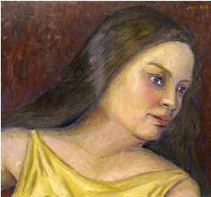 Anna Kendrick, Oil On Canvas 38 X 53 Cm - Painting (300x400), Png Download