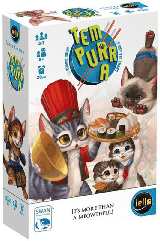 Tempurra - Tem Purr A Card Game (800x800), Png Download