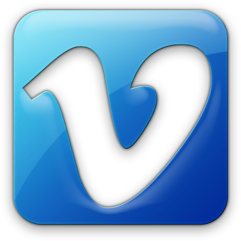 Vimeo-logo - V Logo Social Media (420x420), Png Download