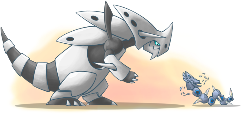 Don't Use That, Use This - Mega Steelix Vs Mega Gyarados (800x400), Png Download