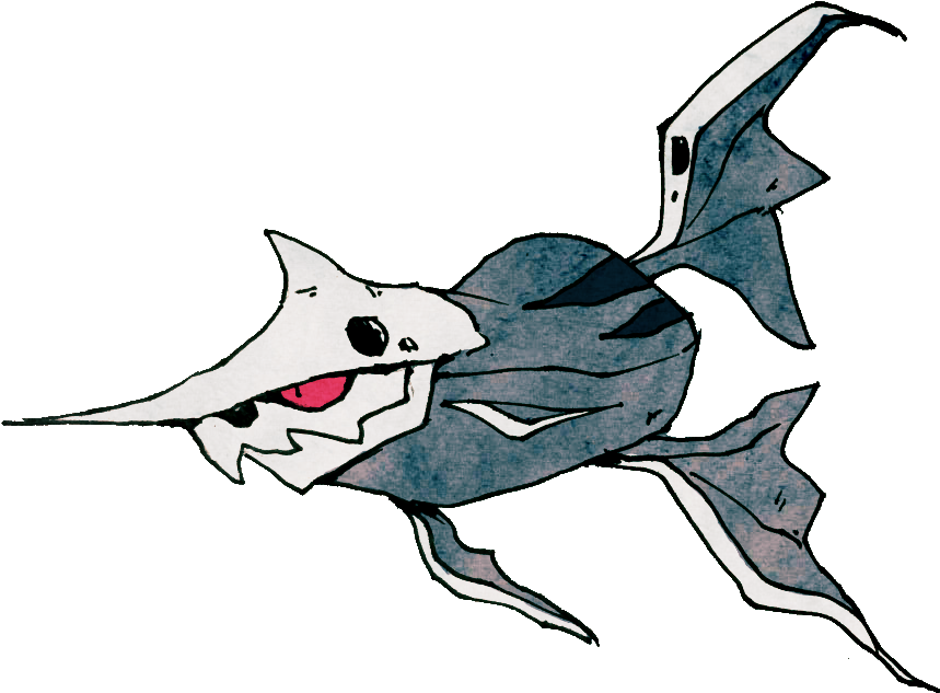 Aggron Remoraid - Illustration (906x679), Png Download