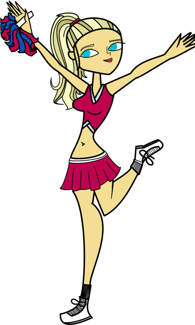 Google Search Clip Art Images Free, Free Clipart Images, - High School Cheerleaders Cartoon (653x1224), Png Download