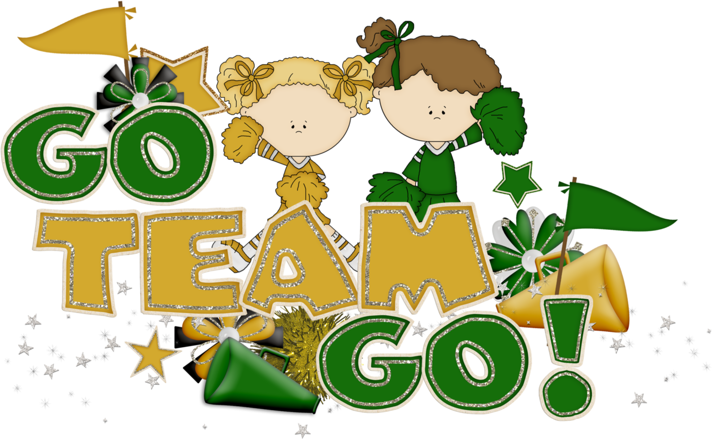Team Cheerleading Clip Art - Green Bay Packers (1868x1328), Png Download