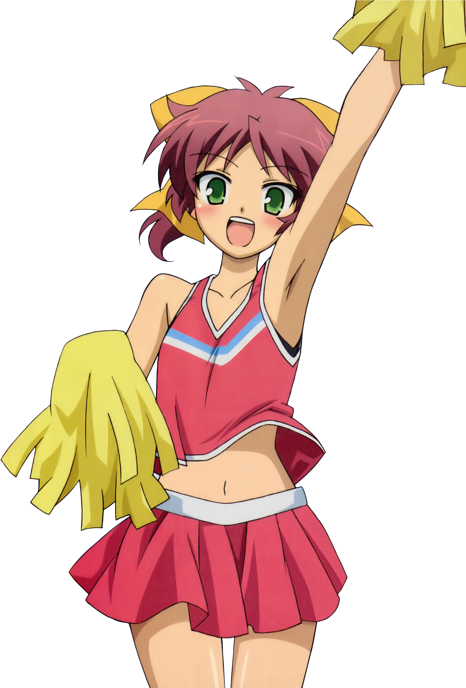 Shimada Minami Render Cheerleader (1578x2330), Png Download