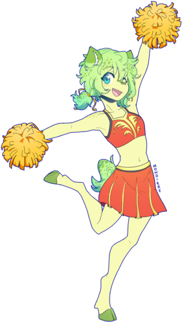 3 - Cheerleading (500x625), Png Download