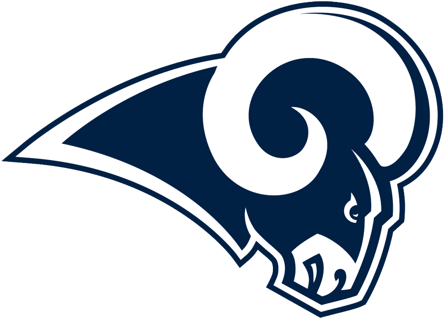 Mike Vorel - La Rams Logo 2018 (905x650), Png Download