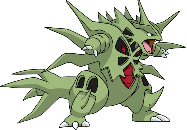 Pokemon Mega Evolution Tyranitar (640x447), Png Download