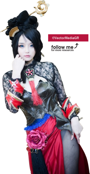 Blade And Soul Cosplay - Blade And Soul Csoaply (312x600), Png Download