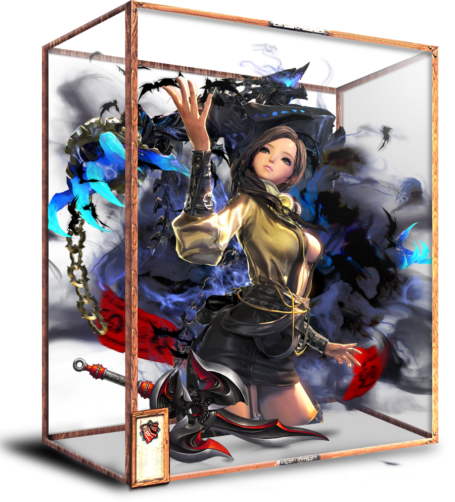 Anh Warlock Bns (900x992), Png Download