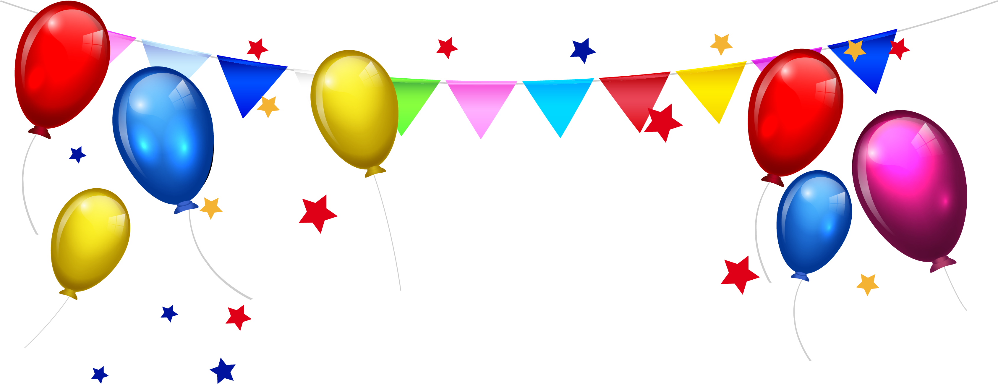 Download Cake Cartoon Clip Art Balloon Bunting Stars - Happy Birthday Background Png PNG Image with No Background Download Cake Cartoon Clip Art Balloon Bunting Stars - Happy Birthday Background Png PNG Image with No Background