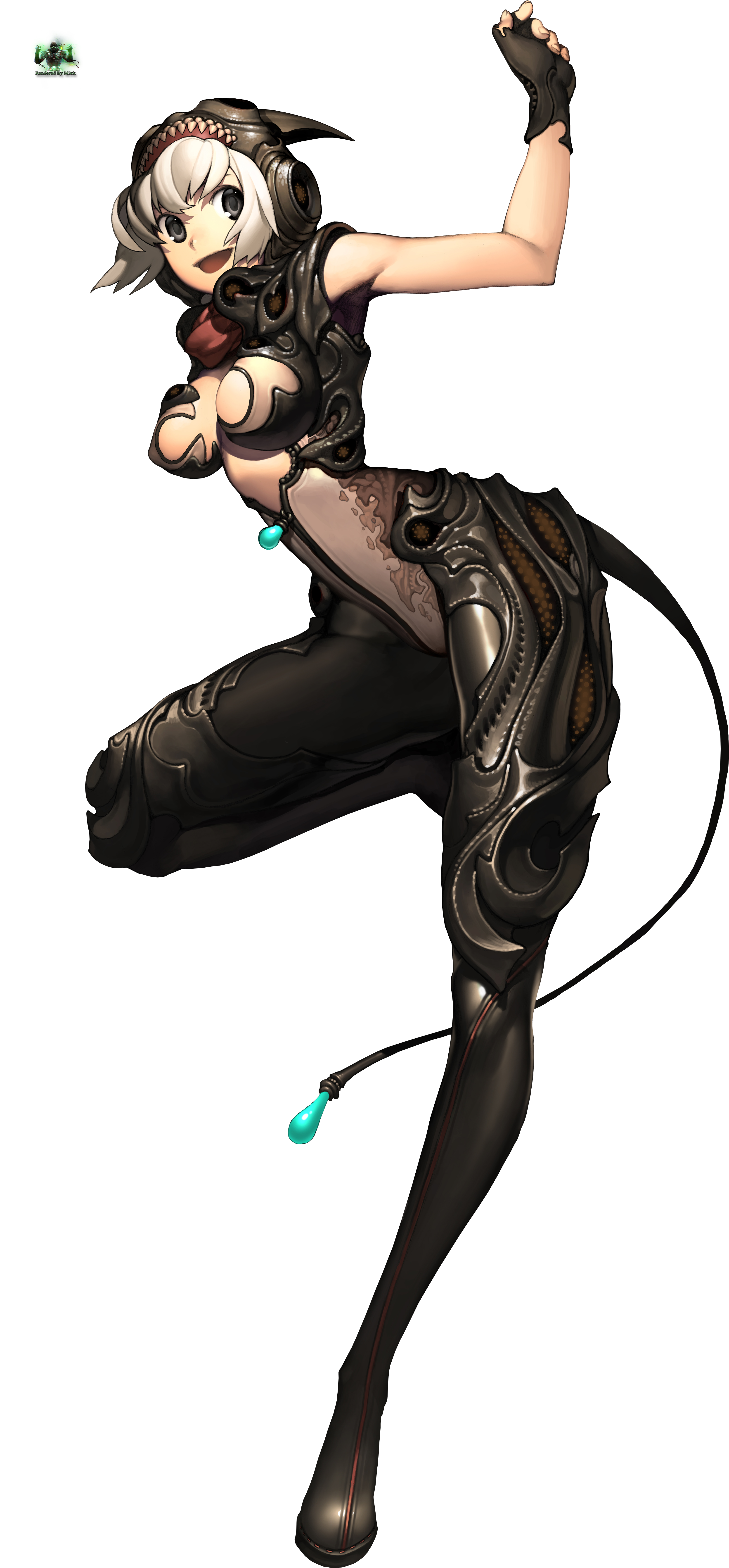 Spoiler - Blade & Soul Female Concept (5000x7748), Png Download