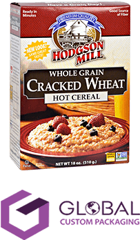 Cereal Box Printing - Hodgson Mill Oat Bran Hot Cereal -- 16 Oz (400x400), Png Download