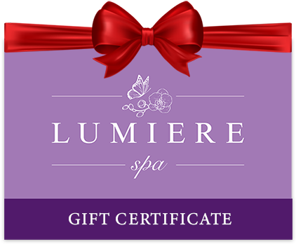 Lumiere Spa Gift Certificate (432x363), Png Download