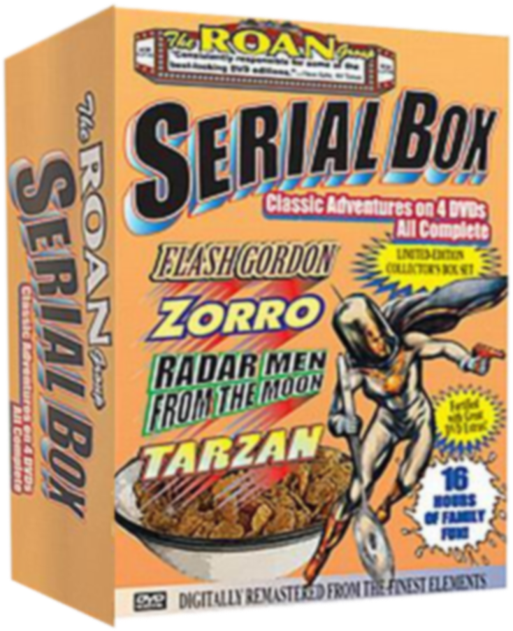Serial Box, The [dvd] - Roan Group Flash Gordon/zorro/tarzan [dvd] 785604210092 (1000x1000), Png Download