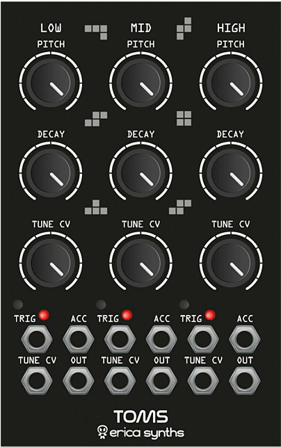 Erica Synths Toms Module (800x800), Png Download