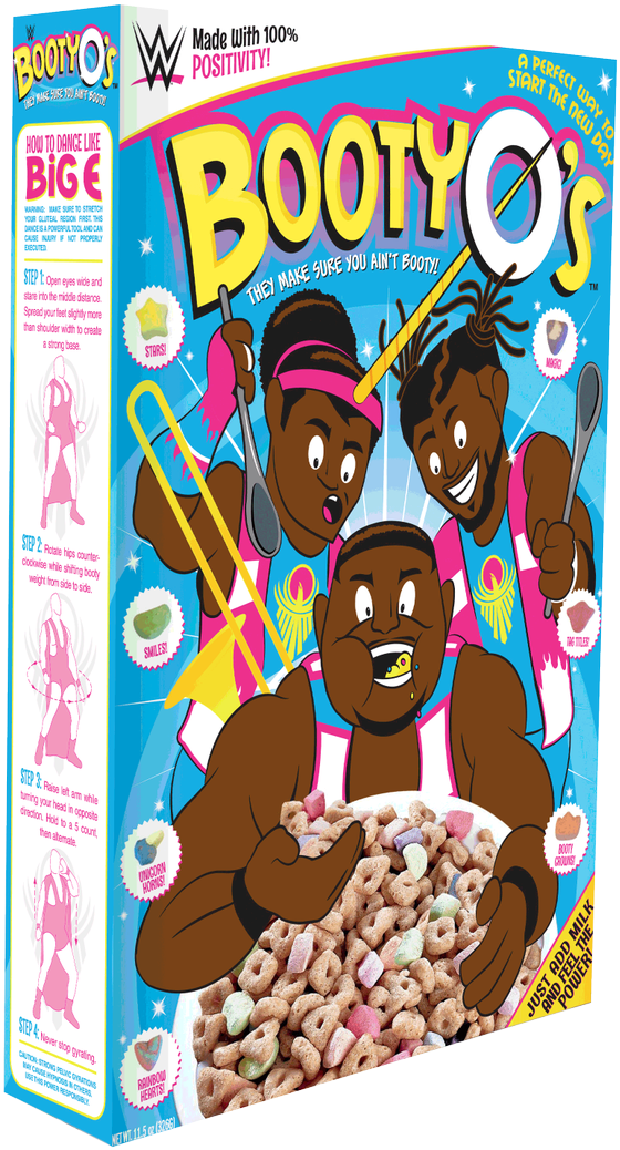 Fye On Twitter - Wwe Booty O's Cereal (866x1200), Png Download