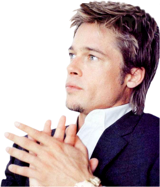 Brad Pitt (600x626), Png Download
