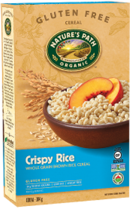 Natures Path Organic Crispy Rice Cereal 284g - Natures Path Crispy Rice Cereal - 10 Oz (736x460), Png Download
