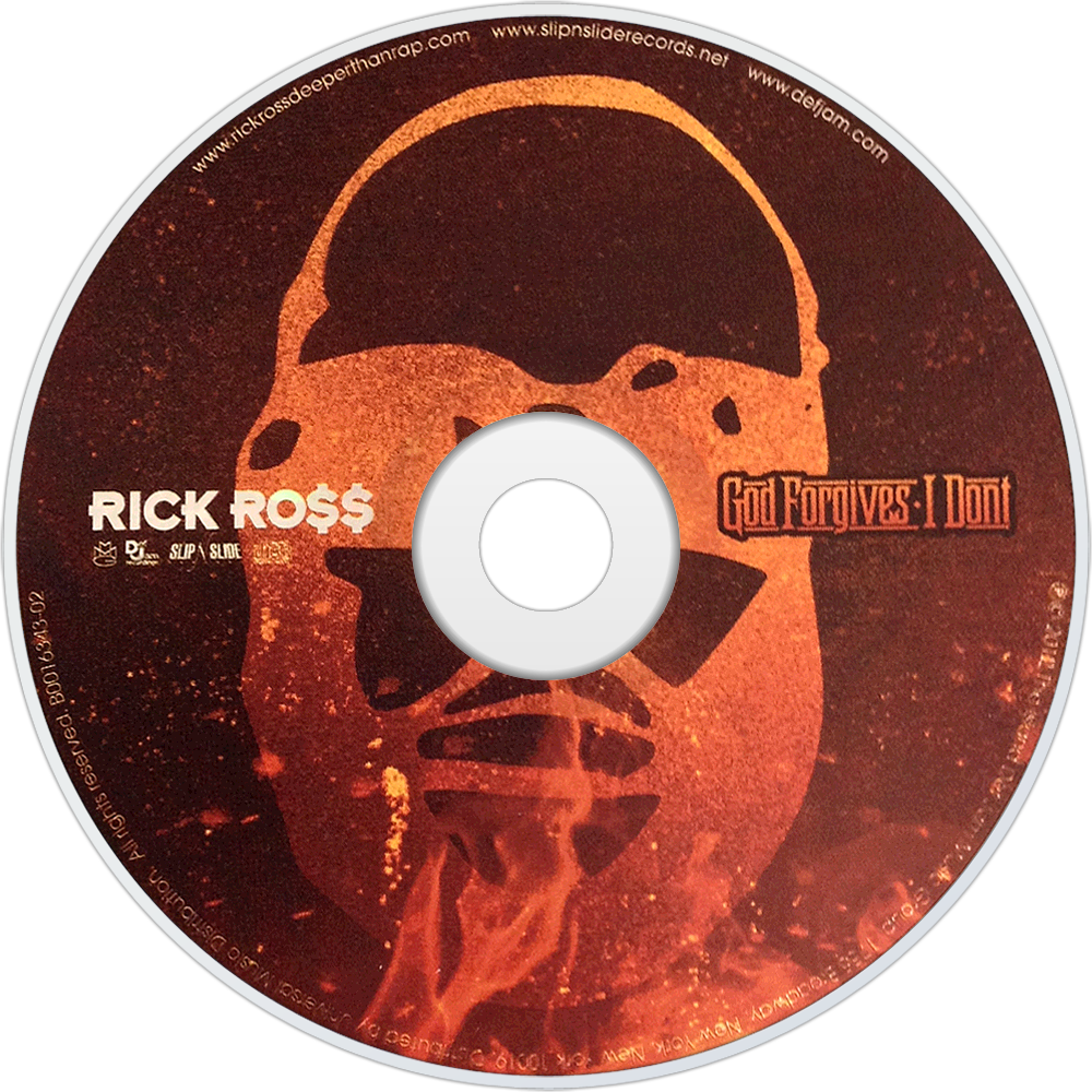 Rick Ross God Forgives, I Don't Cd Disc Image - Rick Ross / Magnificent (explicit Version) (1000x1000), Png Download