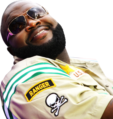 Rick Ross Leaning Psd - Wu-tang (379x400), Png Download