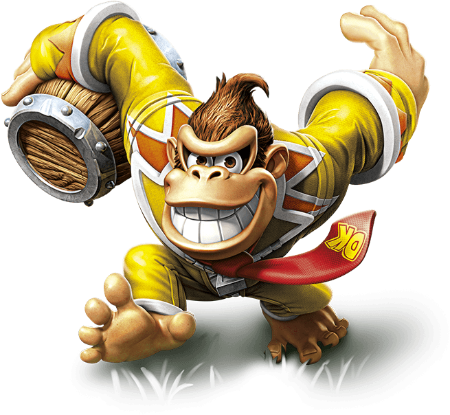 Donkey Kong Skylanders Superchargers (671x622), Png Download