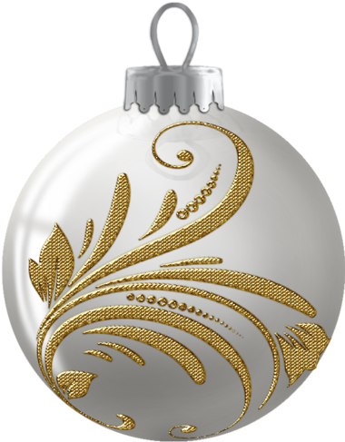 Gold Christmas, Christmas Balls, Christmas Images, - Christmas Day (385x500), Png Download