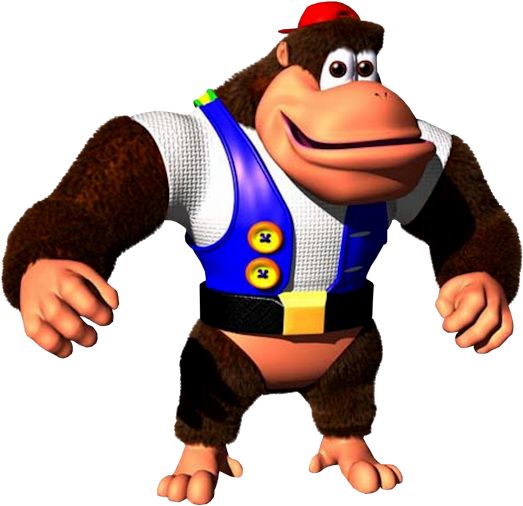 Donkey Kong Chunky Kong (525x517), Png Download