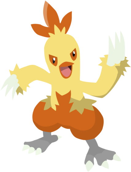 Combusken Vector By Zombiezen247 - Deviantart (1024x576), Png Download