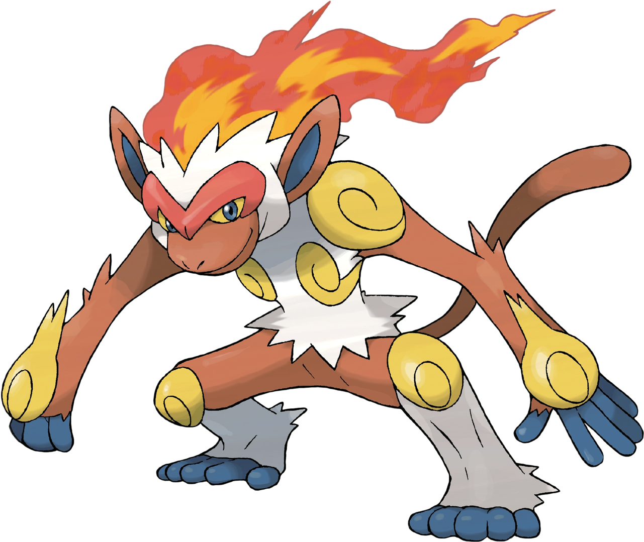 392infernape - Pokemon Infernape (1280x1280), Png Download