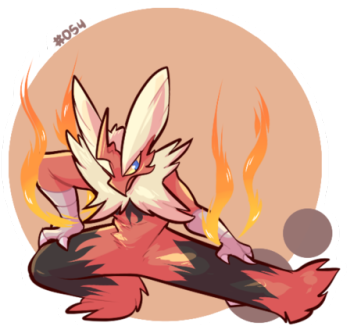 Mega Blaziken - Pokémon (500x500), Png Download
