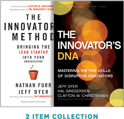 Hbr Innovation Collection - Innovator's Dna: Mastering The Five Skills Of Disruptive (500x425), Png Download