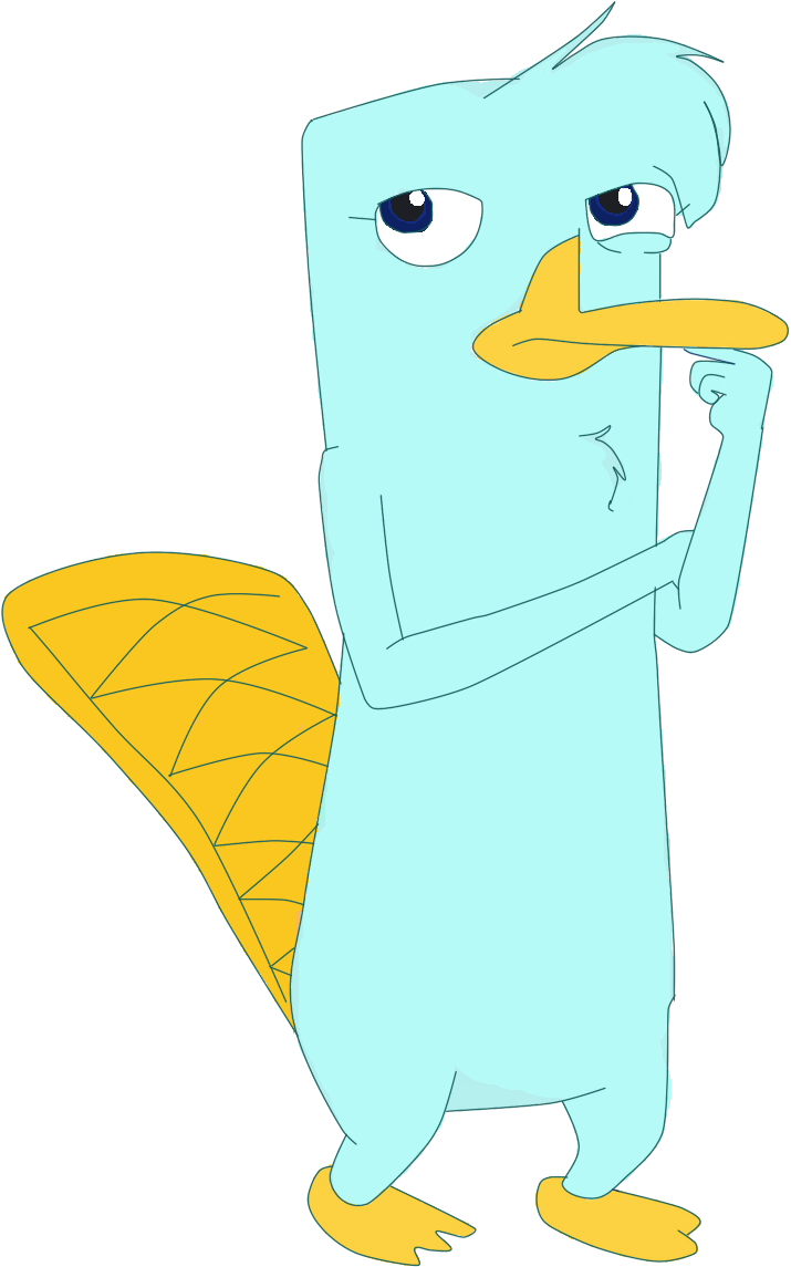 Mary The Platypus - Cartoon (1000x1300), Png Download