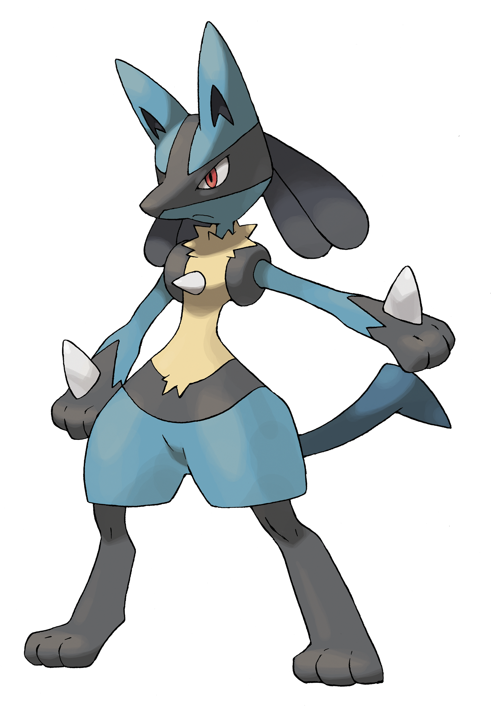 Lucario And Blaziken Mega Evolution Download - Pokemon Lucario (1793x2512), Png Download