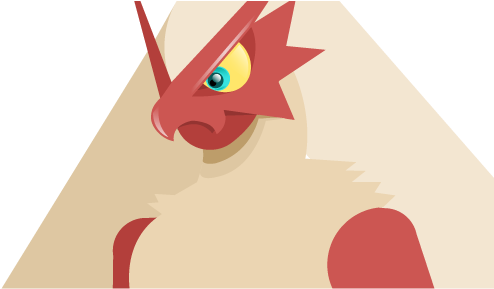 Blaziken, The Blaze Pokémon - Illustration (576x288), Png Download