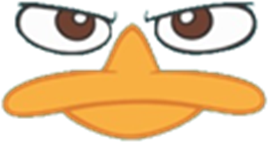 Perry The Platypus Face - Clip Art (420x420), Png Download