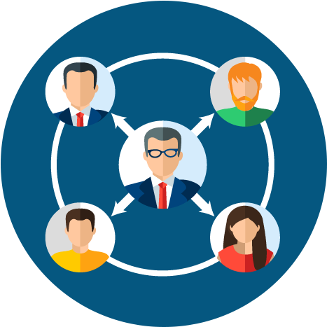 Download Flat Icon Set - Team Flat Icon Png PNG Image with No ...