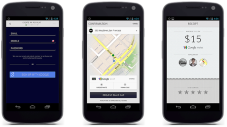 Uber, Ride-hailing - Uber Accepting Ride (480x282), Png Download