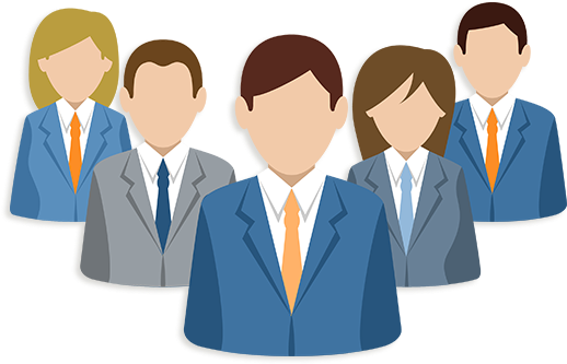 Sales Team Icon Png - Business Team Icon Png (532x411), Png Download